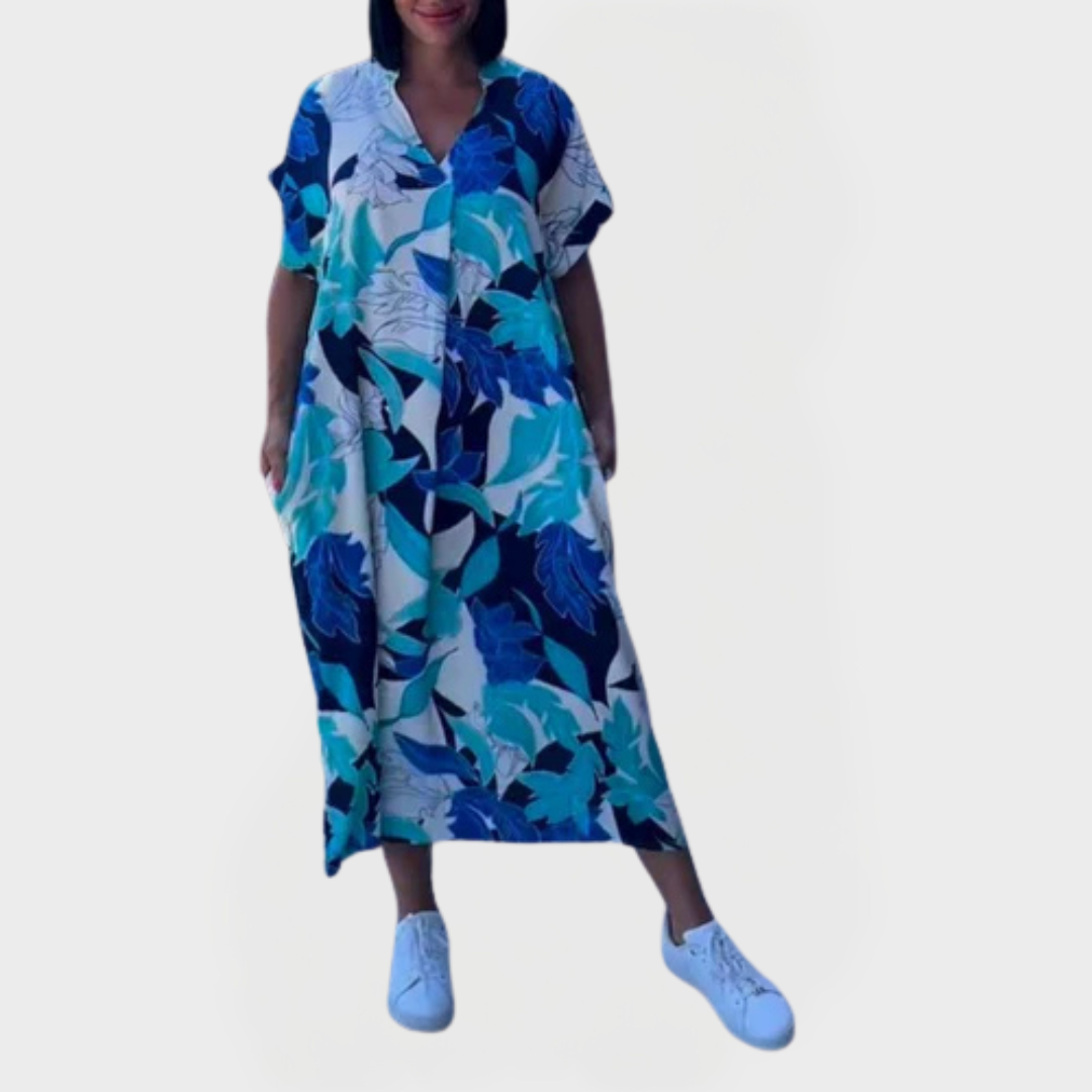 Stilinga Suknelė su Kišenėmis