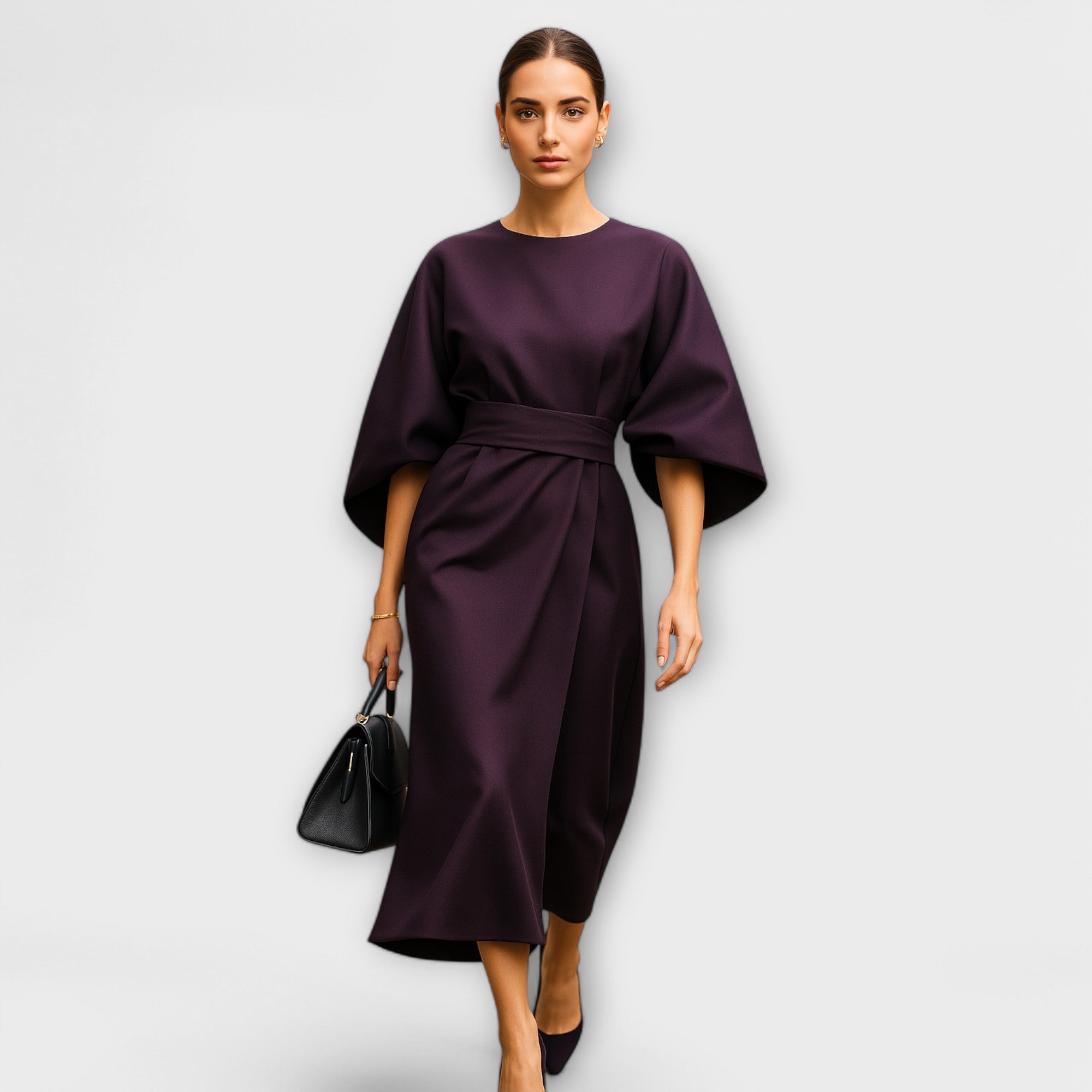 Sonia - Elegantiška suknelė su rankovėmis