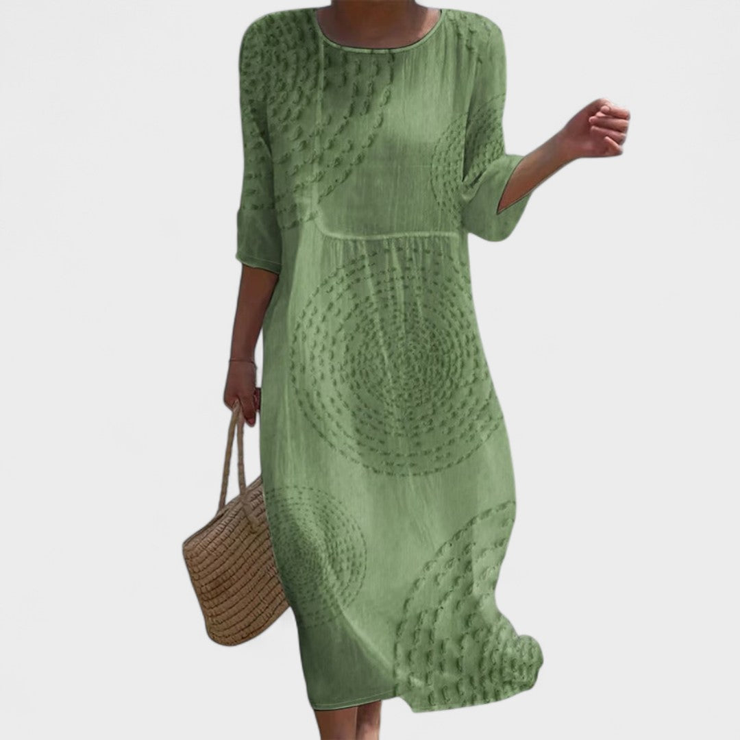 Daniela - Šviesus ir Elegantiškas Suknelė