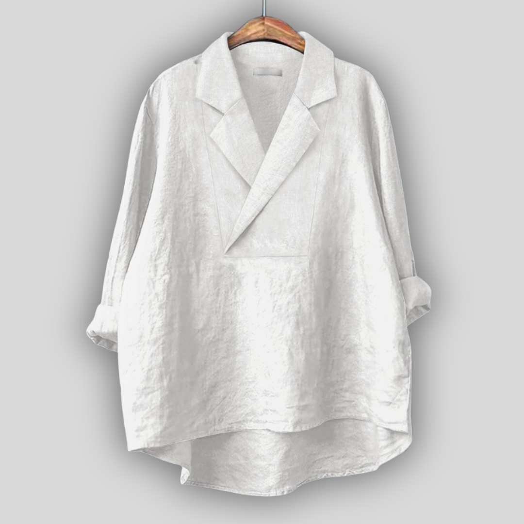 Lininė Bluzonė „Rožinė Aura“