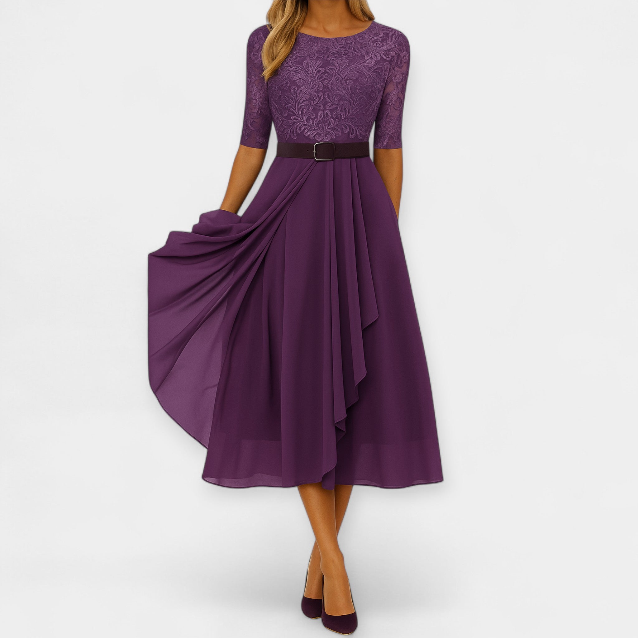 Stilingas Midi Suknelė