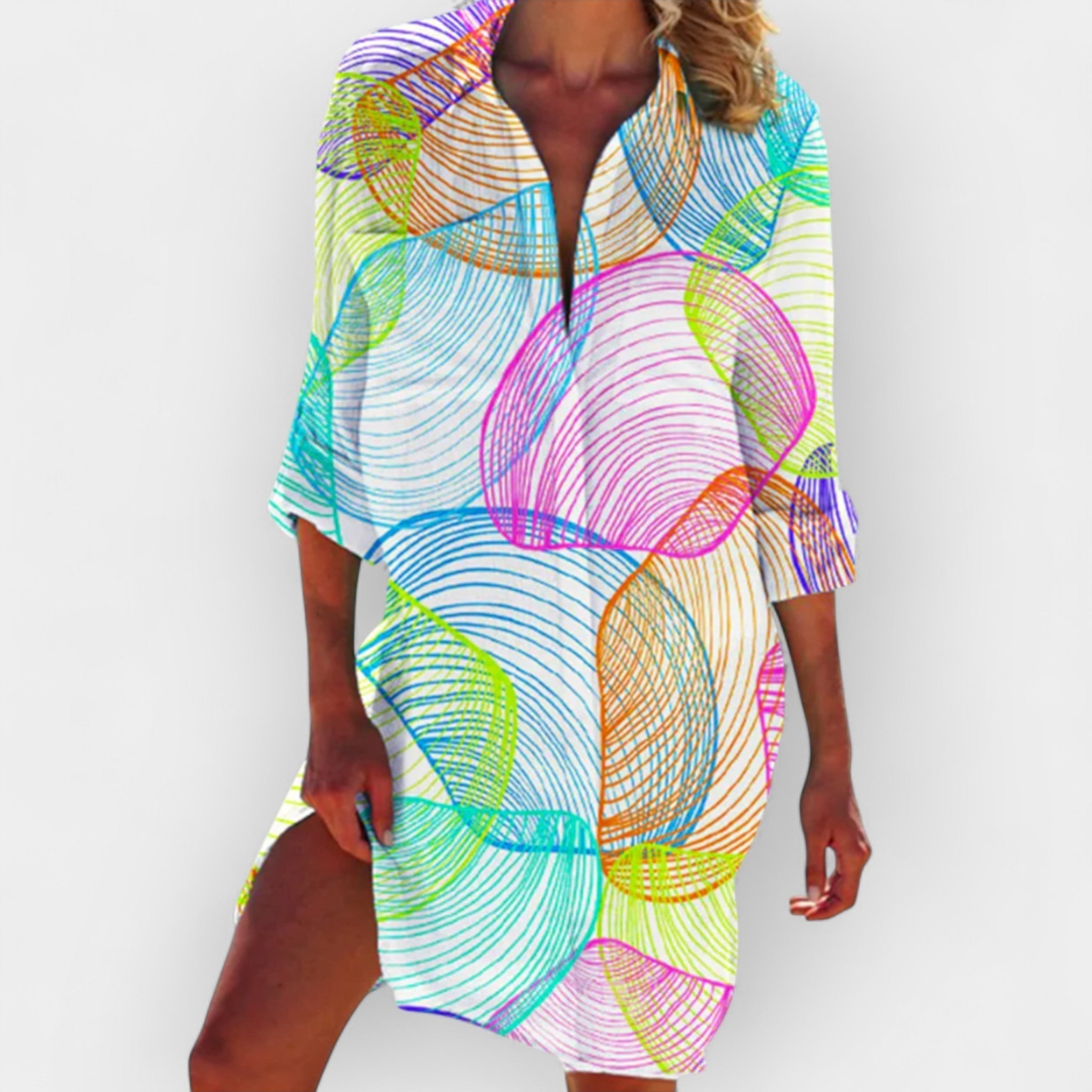 Elegantiška Suknelė su Klasikine Siluetu