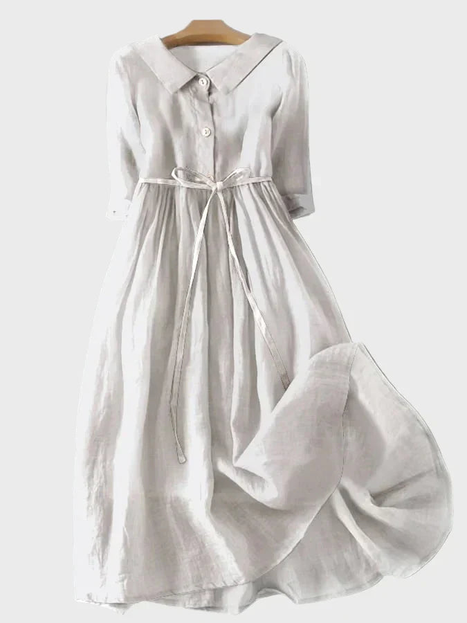 Suknelė su Elegantišku Apykakle