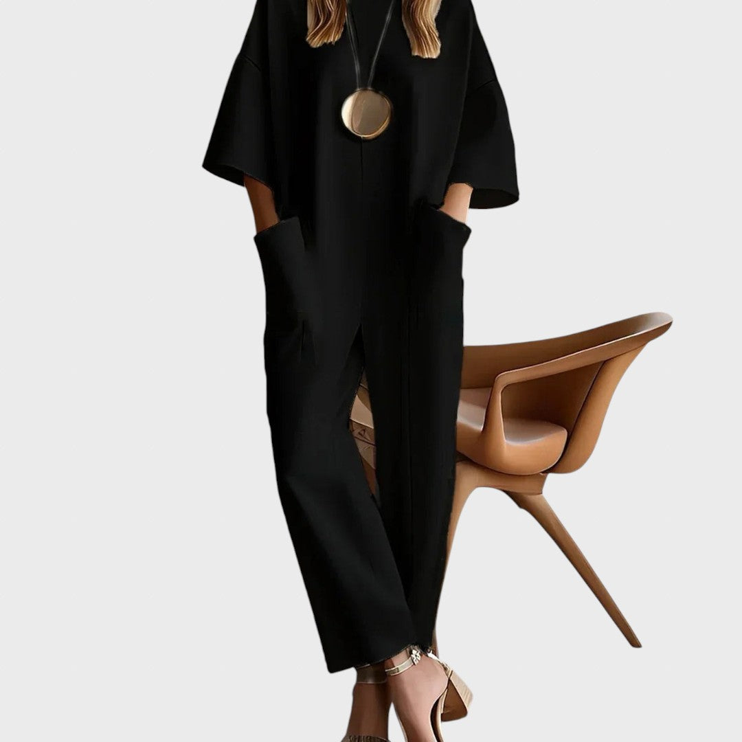 Žemyna | Miesto stiliaus kombinezonas – elegantiškai ir be pastangų