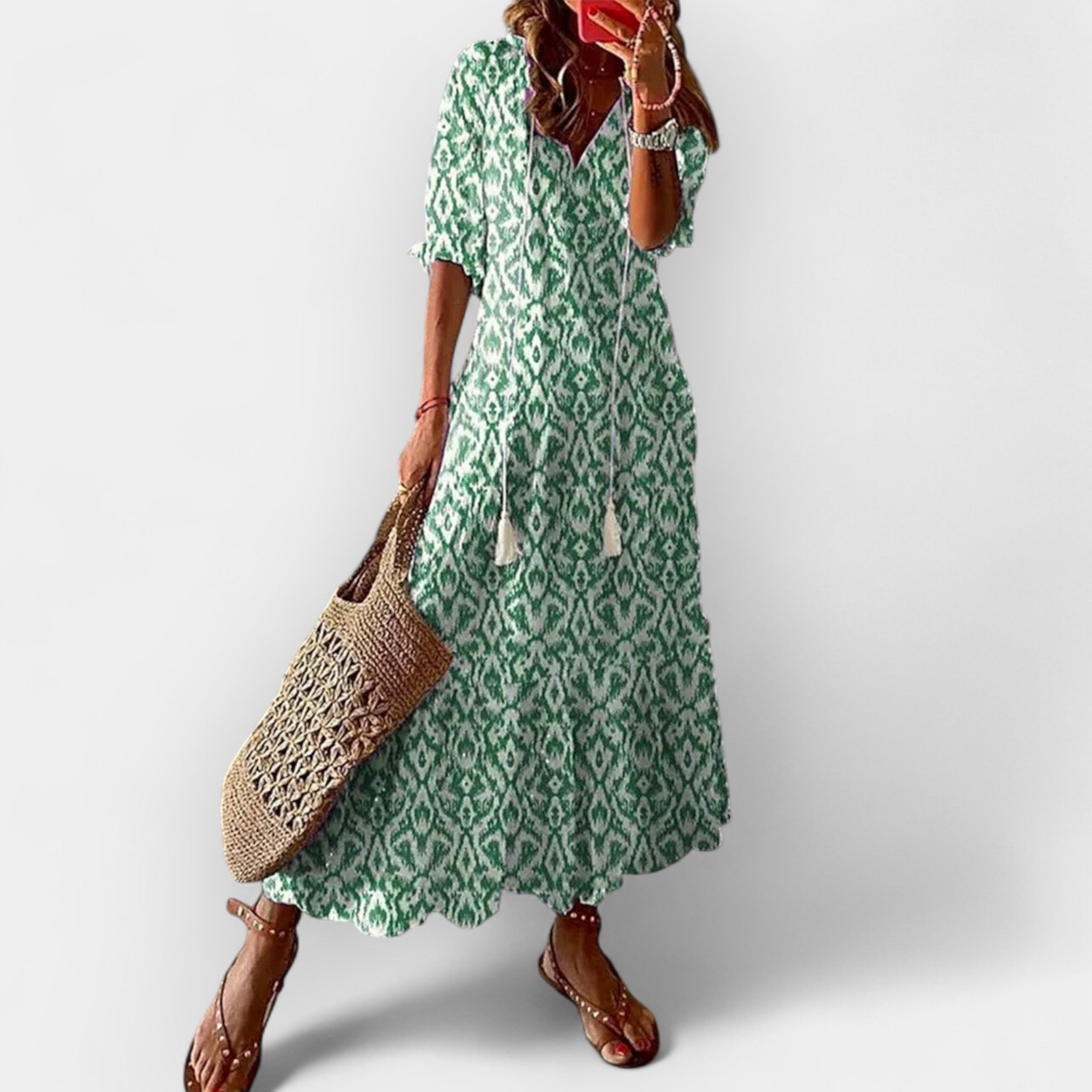 Maksifas Boho stiliumi